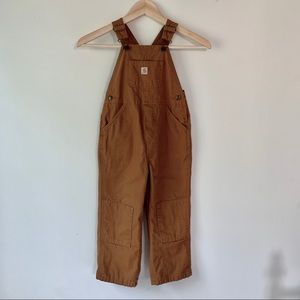 Carhartt | Toddler Flannel-Lined Overalls